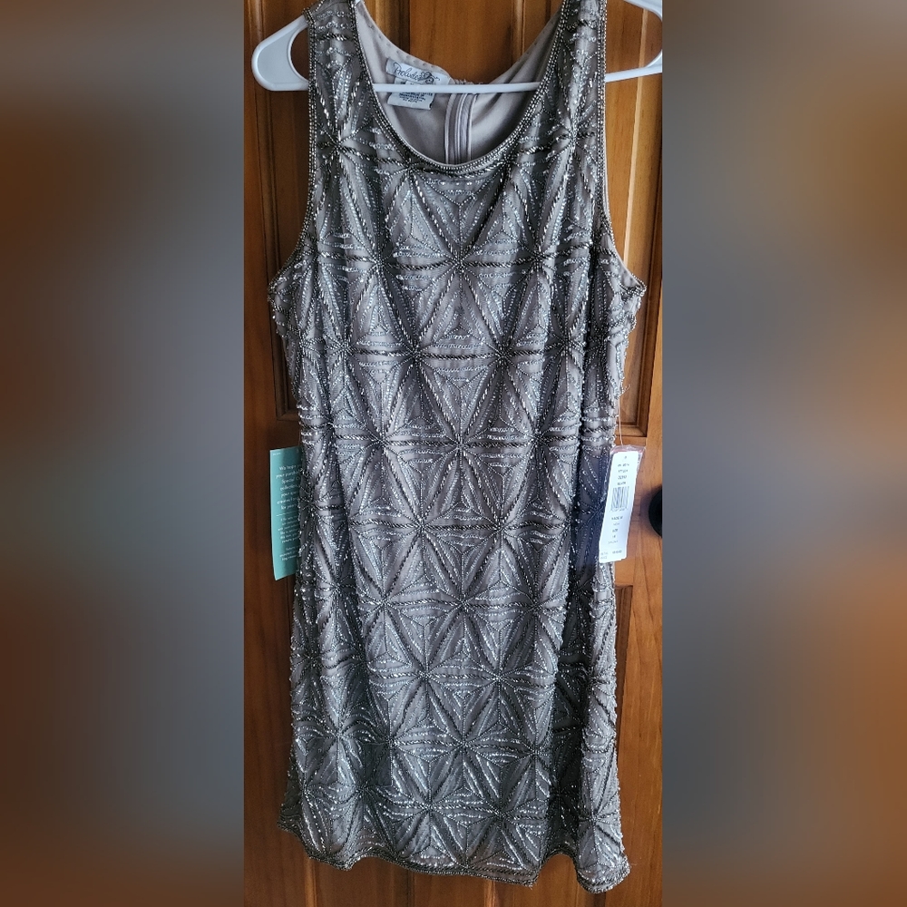 Prelude Silver Beaded dress